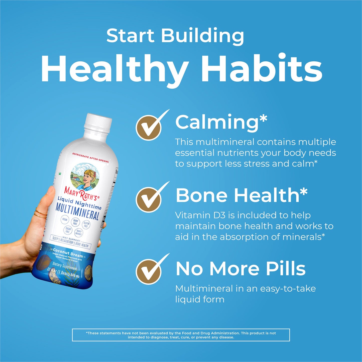 Liquid Nighttime Multimineral (Coconut)