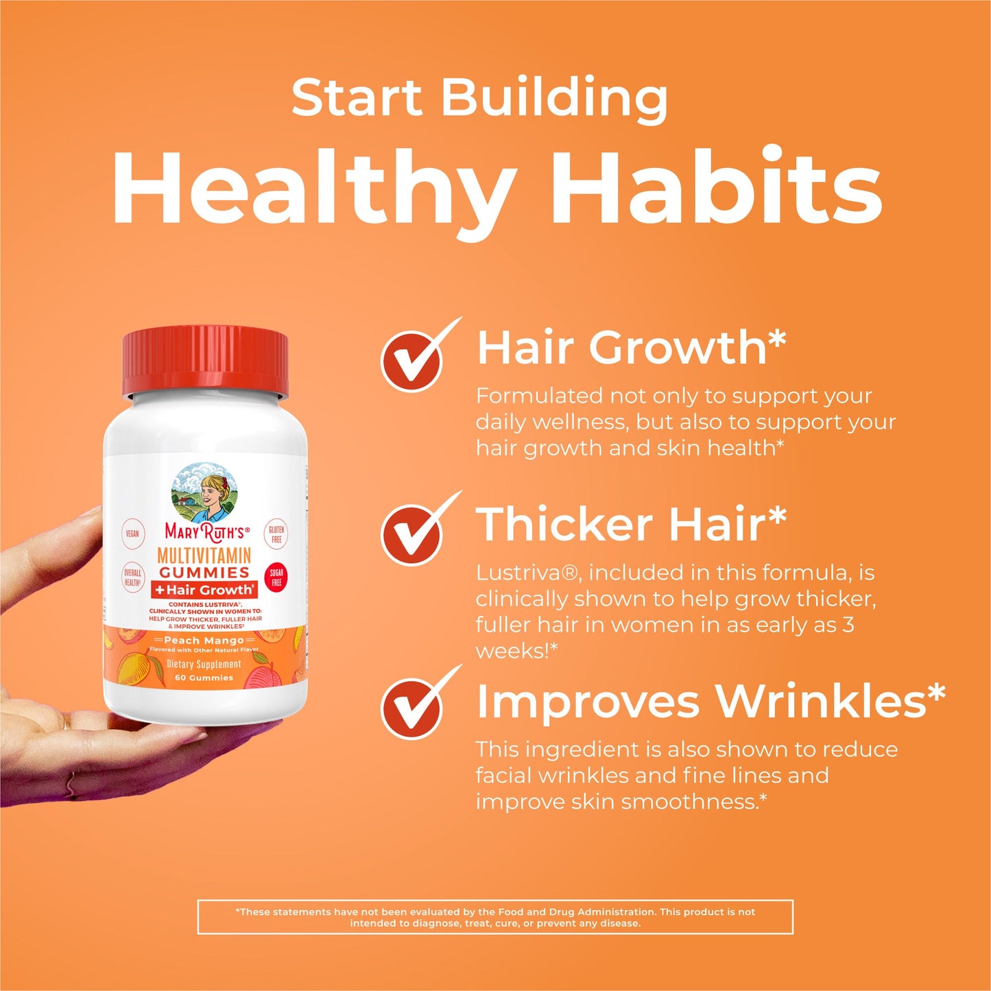 Multivitamin + Hair Growth Gummies