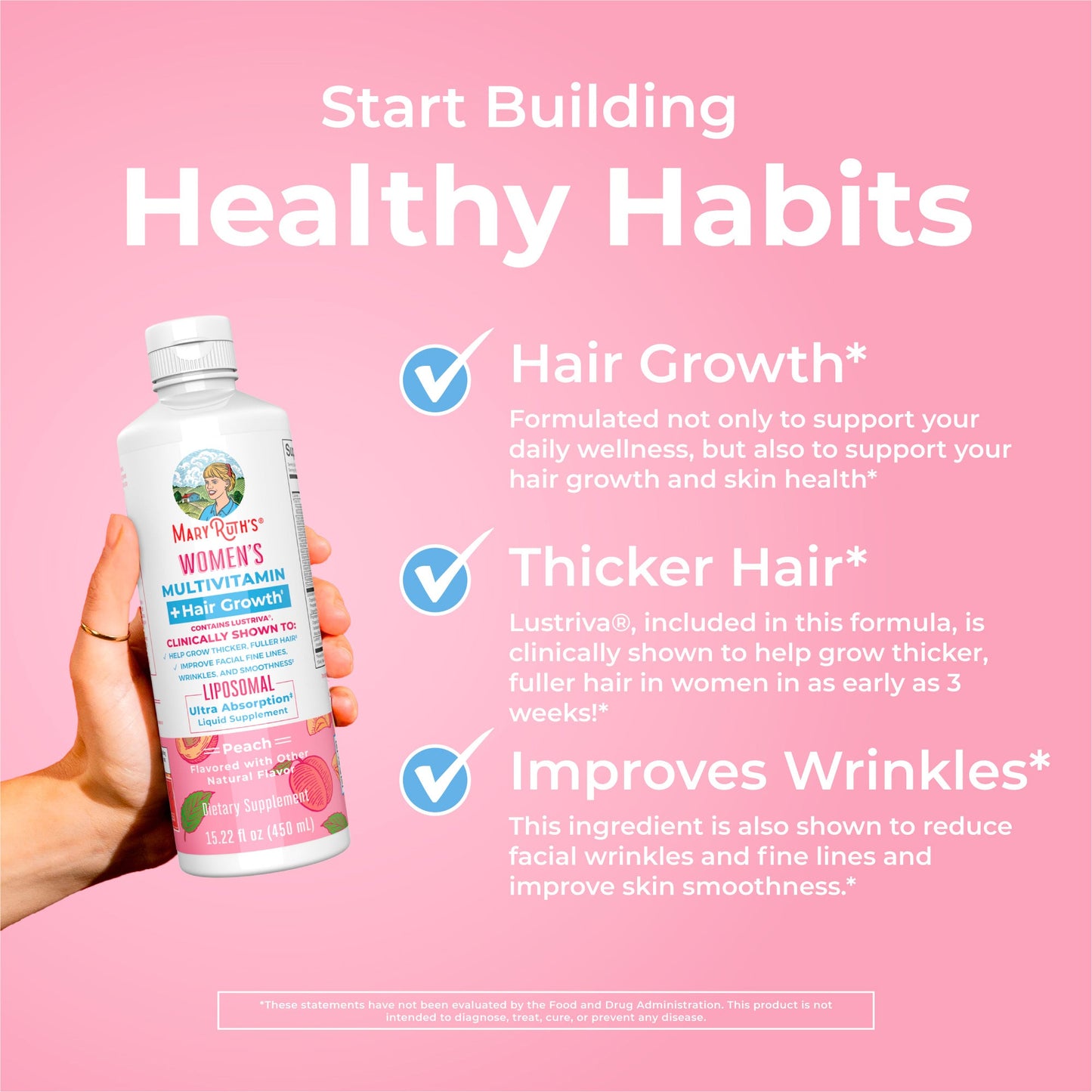Women's Multivitamin + Hair Growth Liposomal
