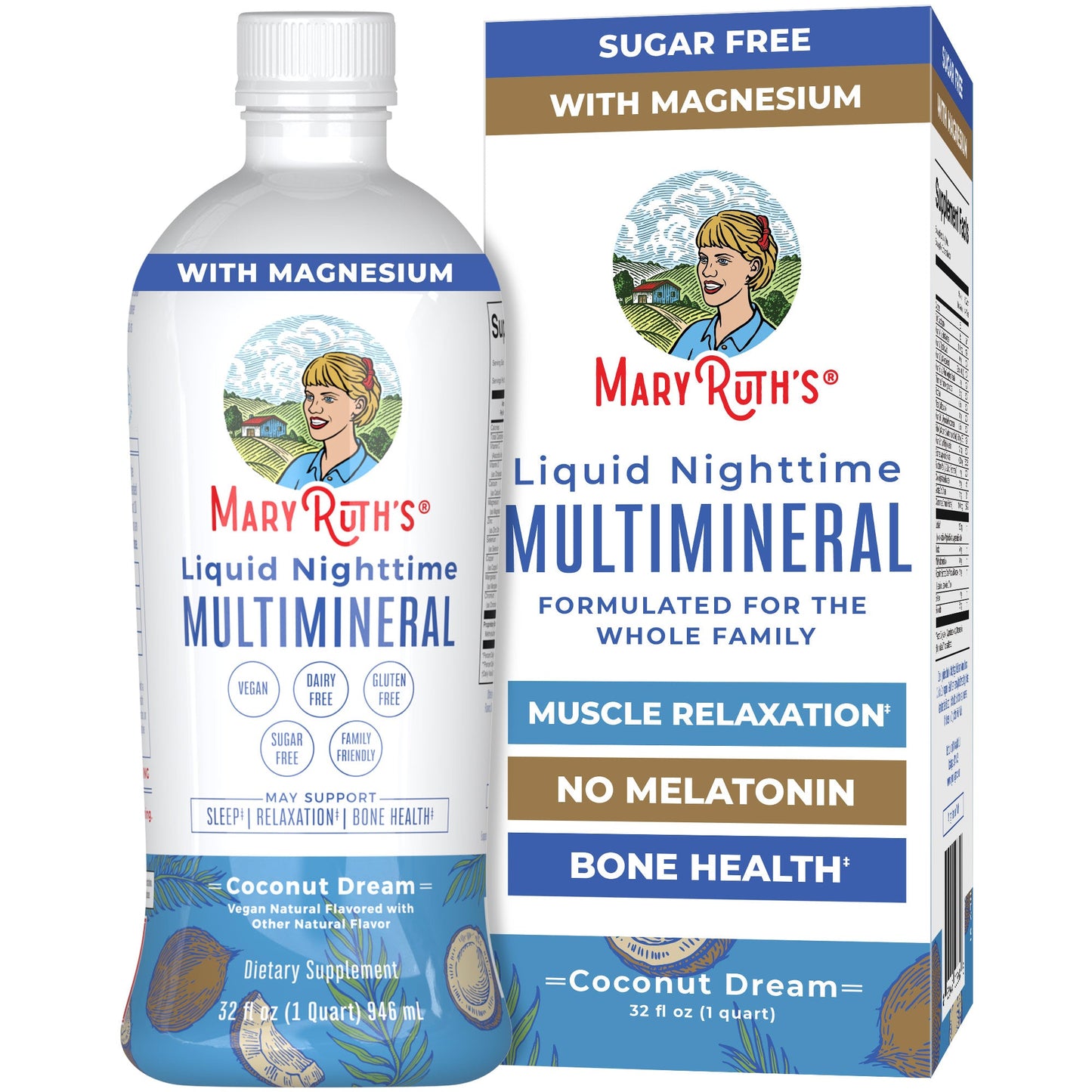 Liquid Nighttime Multimineral (Coconut)