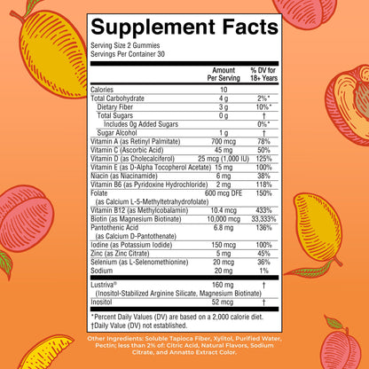 Multivitamin + Hair Growth Gummies