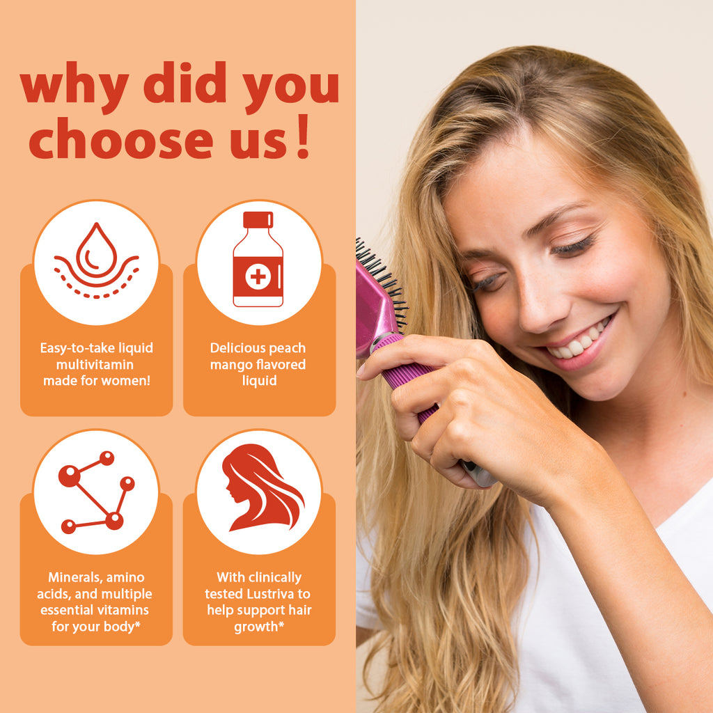 Goojit Liquid Morning Multivitamin + Hair Growth