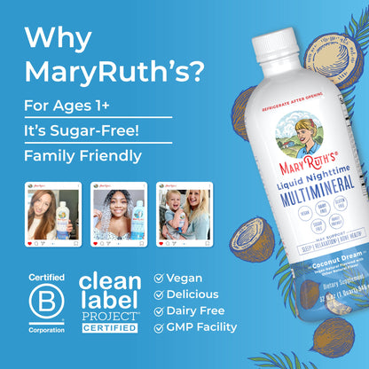 Liquid Nighttime Multimineral (Coconut)