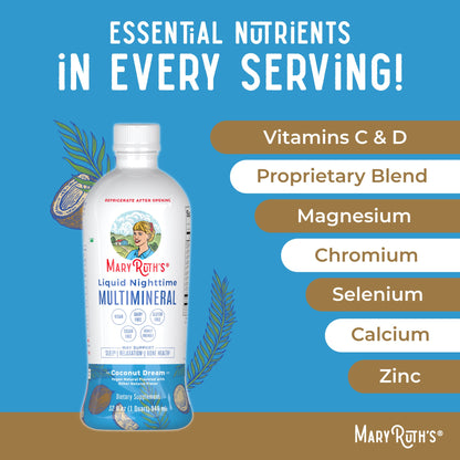 Liquid Nighttime Multimineral (Coconut)
