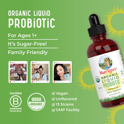 Organic Liquid Probiotic 4oz