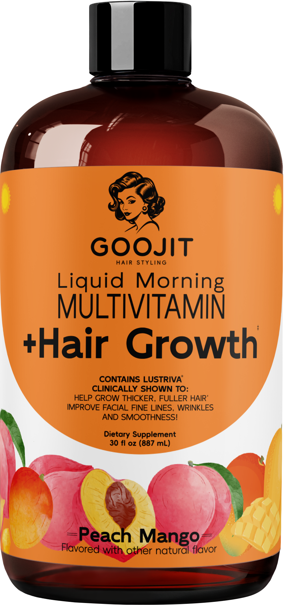 Goojit Liquid Morning Multivitamin + Hair Growth