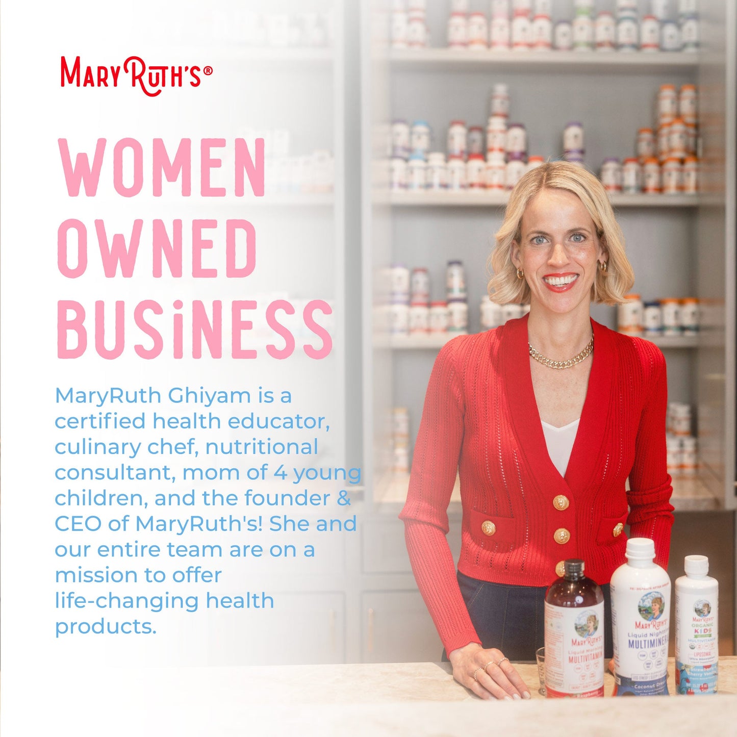 Women's Multivitamin + Hair Growth Liposomal